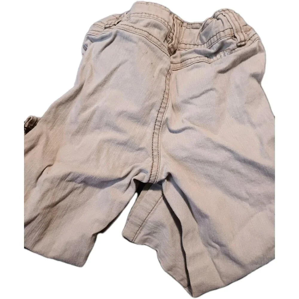 CHILDRENS PLACE GIRLS CREAM DENIM CAPRI JEANS SIZE 4